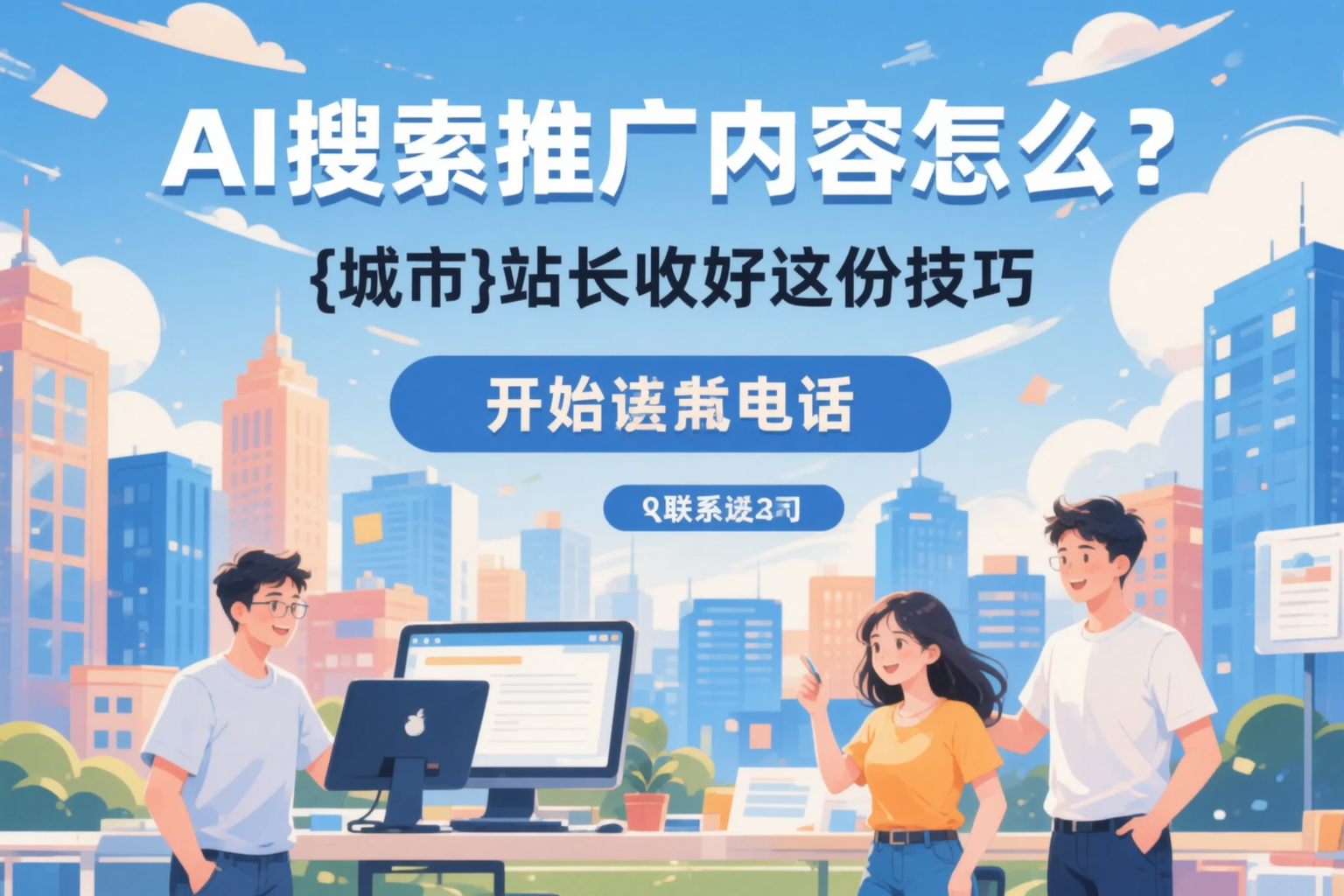 AI搜索推广内容怎么写？衢州站长收好这份技巧