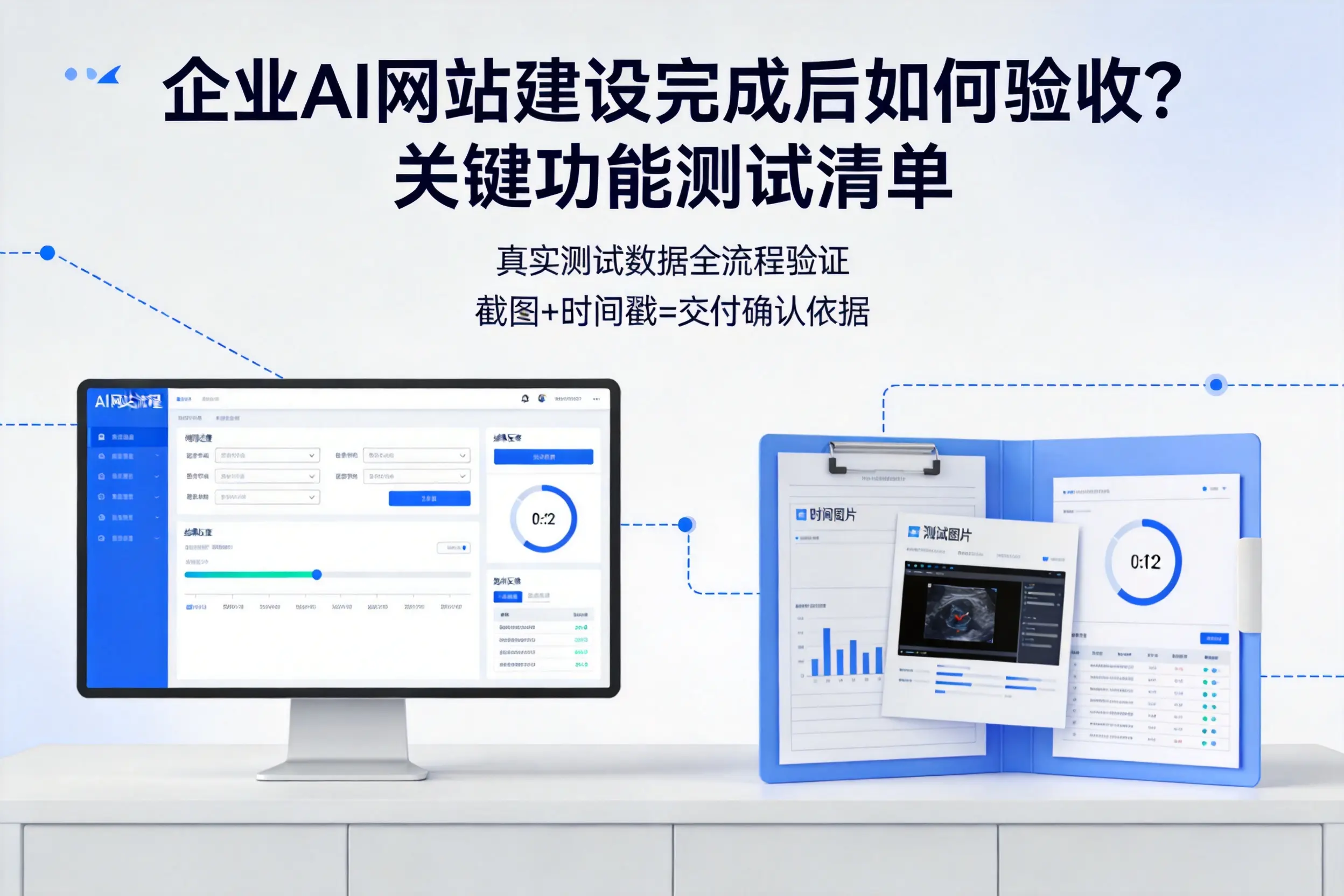 衢州企业AI网站建设完成后如何验收?关键功能测试清单
