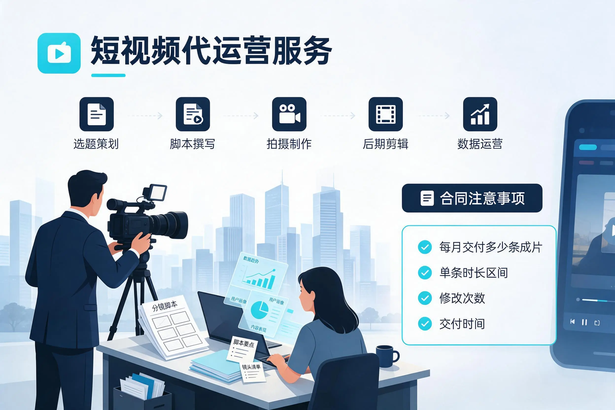 短视频代运营包含哪些服务？衢州企业常见问题科普