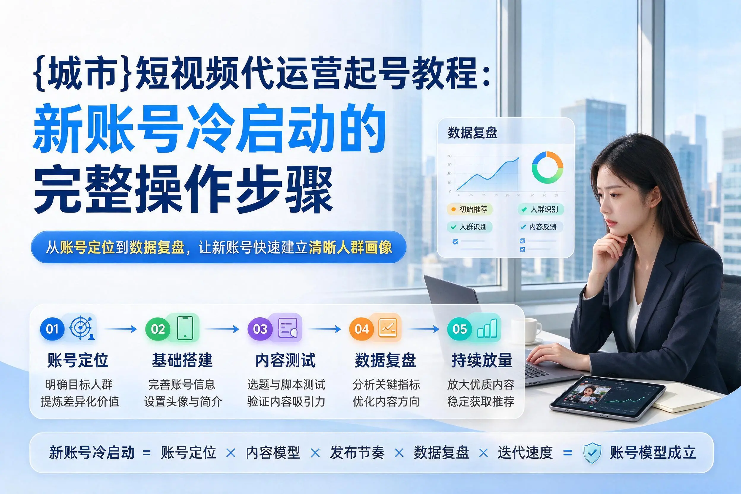 衢州短视频代运营起号教程：新账号冷启动的完整操作步骤