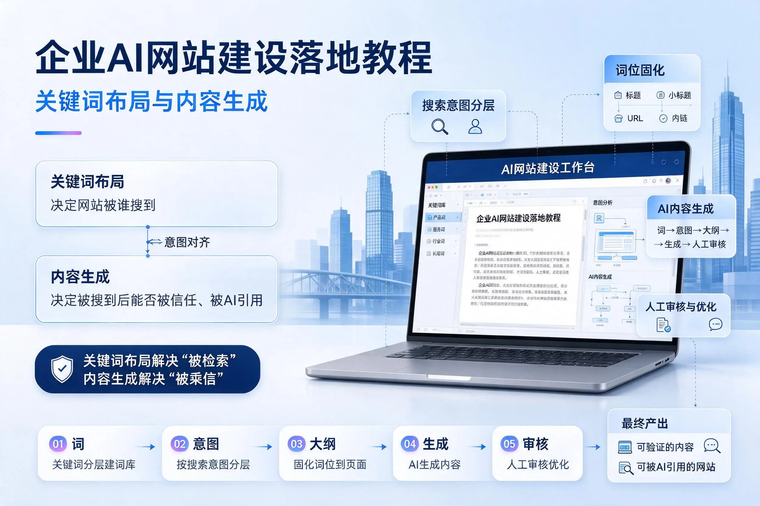 衢州企业AI网站建设落地教程：关键词布局与内容生成